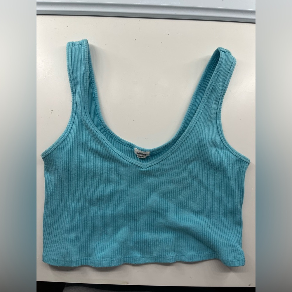 Blue Garage Crip Top